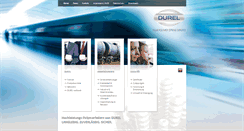 Desktop Screenshot of durel.de